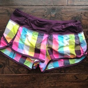 Lululemon Speed Shorts!